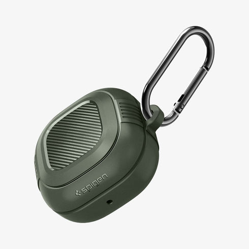ASD01276 - Galaxy Buds 2 Pro / 2 / Pro / Live Case Rugged Armor in matte black showing the top